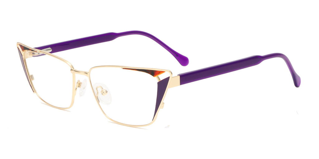 Metal Optical Frame OT8585 Purple