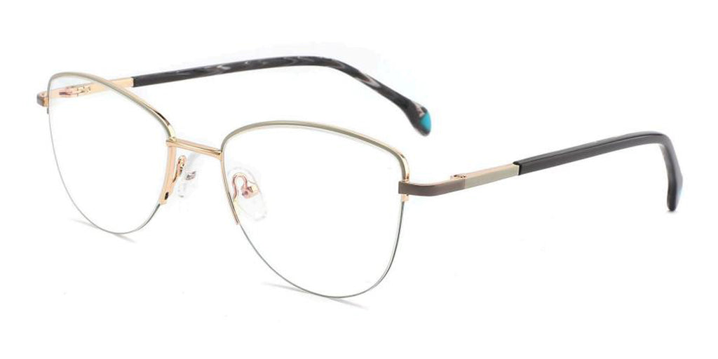 Metal Optical Frame OT3822 Brown