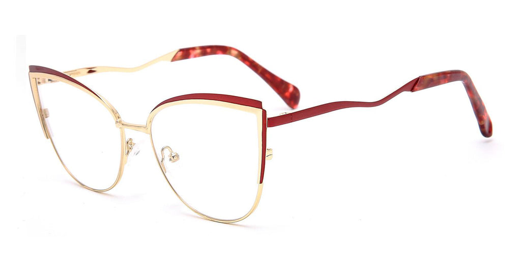 Wholesale Acetate Eyeglass Frames Red