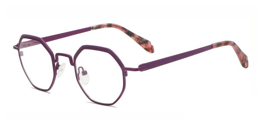 Metal Optical Frame OT8791 Purple