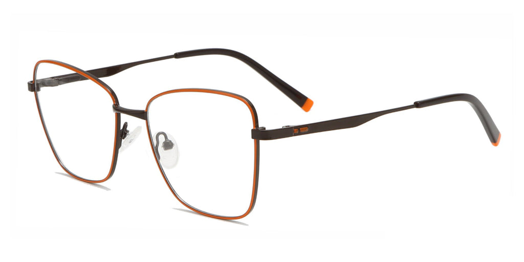 Metal Optical Frame OT8646 Orange